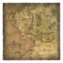 Herr der Ringe Kunstdruck Parchment Map of Middle-earth 59 x 30 cm