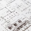 Herr der Ringe Bauplan Kunstdruck The Courtyard of Minas Tirith 59 x 42 cm