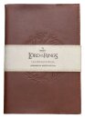 Herr der Ringe Notizbuch Middle-earth Leather 23 cm