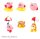 Kirby Tobimasu Sammelfiguren 5 cm Blind Box Sortiment (6)