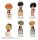 Haikyu!! Ochatomo Series Sammelfiguren 4 cm Blind Box Sortiment (6)