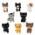 Warrior Cats Plüschfiguren Blind Box Mini Mystery Plush Series 1 15 cm Display (9)
