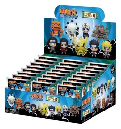 Naruto 3D PVC-Taschenanhänger Series 8 Display (24)