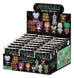Futurama 3D PVC-Taschenanhänger Series 1 Display (24)