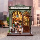 Miniature House Model Kit Gallery Bookstore 20 x 16 cm