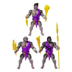 Legends of Dragonore Wave 2: Dragon Hunt Actionfiguren 3er-Pack Brukteror Cave Men 14 cm