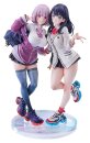 SSSS.Gridman PVC Statuen 1/7 2er-Pack Rikka Takarada...