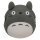 Mein Nachbar Totoro Mini Geldbeutel Totoro grau 9 cm