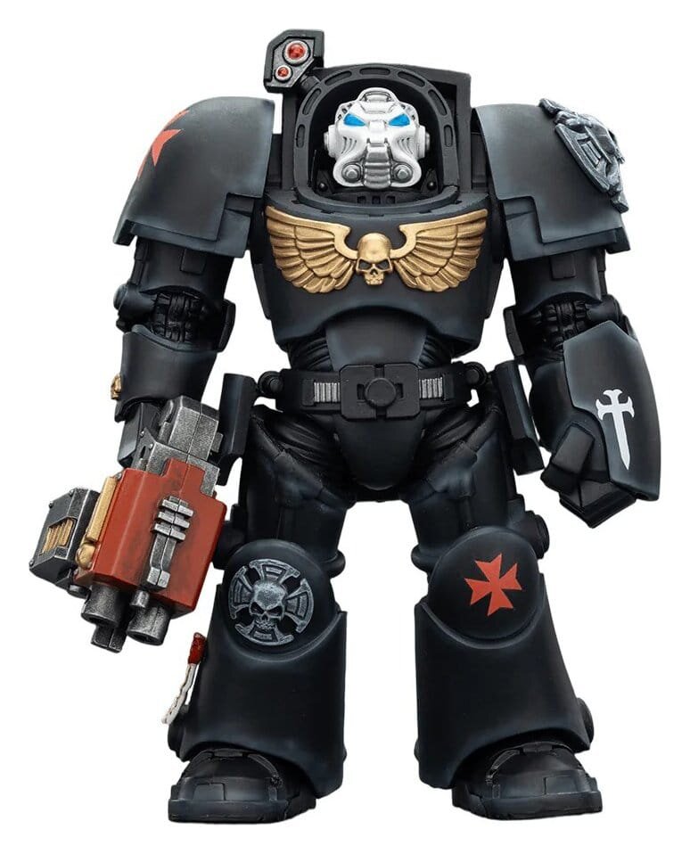 Warhammer 40,000 Actionfigur Black Templars Terminator 2 with Power F ...