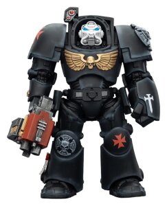 Warhammer 40,000 Actionfigur Black Templars Terminator 2 with Power Fist and Storm Bolter 14 cm