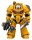 Warhammer 40,000 Actionfigur Imperial Fists Terminator 1 with Power Sword and Storm Bolter 14 cm