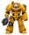 Warhammer 40,000 Actionfigur Imperial Fists Terminator 2 with Power Fist and Storm Bolter 14 cm