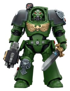 Warhammer 40,000 Actionfigur Salamanders Terminator 1 with Power Sword and Storm Bolter 14 cm