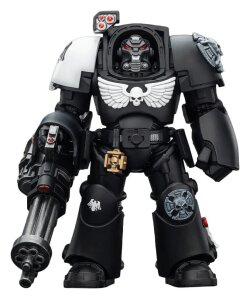 Warhammer 40,000 Actionfigur Raven Guard Terminator 3 with Power Fist and Assault Cannon 14 cm