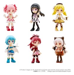 Puella Magi Madoka Magica PalVerse Collection PVC Figuren Box Ver. 9 cm Sortiment (6)