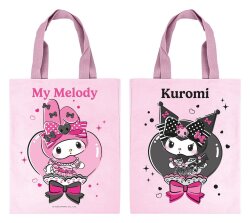 Sanrio Pink Black Party Series Tragetasche My Melody & Kuromi