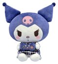 Sanrio Plüschfigur Kuromi Pyjama Style M 22 cm