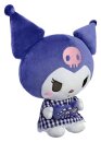 Sanrio Plüschfigur Kuromi Pyjama Style M 22 cm