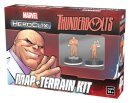 Marvel HeroClix: Thunderbolts Karten- und Geländeset...
