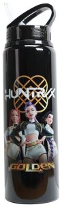 KPop Demon Hunters Flip Top Trinkflasche Golden