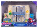 Der Super Mario Galaxy Film Diorama mit 2 Minifiguren Sternentor-Galaxie
