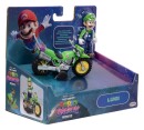 Der Super Mario Galaxy Film Actionfigur mit Rückziehmotorrad Luigi 6 cm