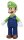 Der Super Mario Galaxy Film Plüschfigur Luigi 23 cm