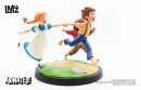 Tom Sawyers Abenteuer Animated! Statue Tom, Huck & Becky 23 cm