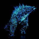 Godzilla Hall of Fame PVC Statue Godzilla 2024 Pre-Evolved Form (Superchargd Version) 26 cm