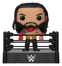 WWE POP! Deluxe Vinyl Figur Roman Reigns in Ring 9 cm