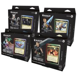 Magic the Gathering Final Fantasy Commander-Decks Display (4) spanisch