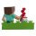 Minecraft Vinyl Figur Taming a Wolf 10 cm