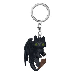 Drachenzähmen leicht gemacht LAM POP! Vinyl Schlüsselanhänger 4 cm Toothless Display (12)