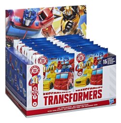 Transformers Mini-Actionfiguren 4 cm Tiny Turbo Changers Blind Box Display (24)
