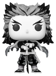 Demon Slayer: Kimetsu no Yaiba POP! Animation Vinyl Figuren Rengoku(Sumi-Ink) 9 cm