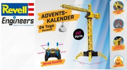 Revell Engineers Adventskalender Mega Crane