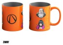 Borderlands Tasse mit Thermoeffekt 4 Hunters Icon