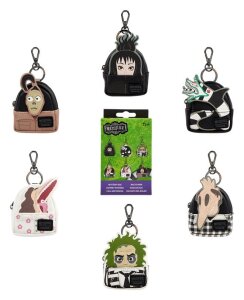 Beetlejuice by Loungefly Schlüsselanhänger Mini Backpack Blind Box Sortiment (15)