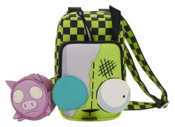 Nickelodeon by Loungefly Umhängetasche Invader Zim Gir Cellphone
