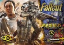 Fallout Real Elite Masterline Statue 1/4 Maximus Power...