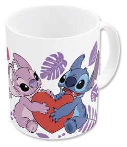 Lilo & Stitch Tasse Angel & Stitch Heart 325 ml
