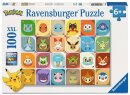 Pokémon Kinderpuzzle Pokémon Gesichter (100...