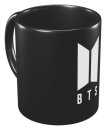 BTS Logo Weiße Tasse 350 ml