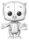 Looney Tunes POP! Animation Vinyl Figur Porky Pig? 9 cm