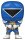 Power Rangers Zeo POP! Movies Vinyl Figuren Zeo Ranger Blue 9 cm