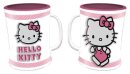 Hello Kitty Tasse Pink Emboss
