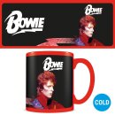 David Bowie Tasse mit Thermoeffekt Bolt