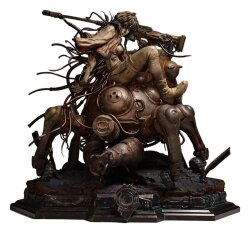Ghost in the Shell Stand Alone Complex The Legend of Beauty and the Beast Statue 1/4 Motoko Kusanagi & Tachikoma Art by Entei Ryu Bonus Version 53 cm