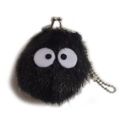 Mein Nachbar Totoro Mini Plüsch-Geldbeutel Susuwatari 8 cm