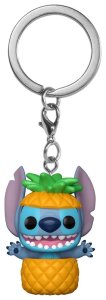 Lilo&Stitch POP! Vinyl Schlüsselanhänger 4 cm Stitch in pineapple Display (12)